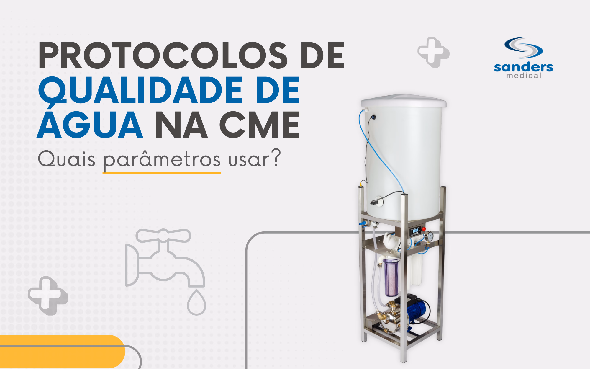 Protocolos de qualidade da água para CME